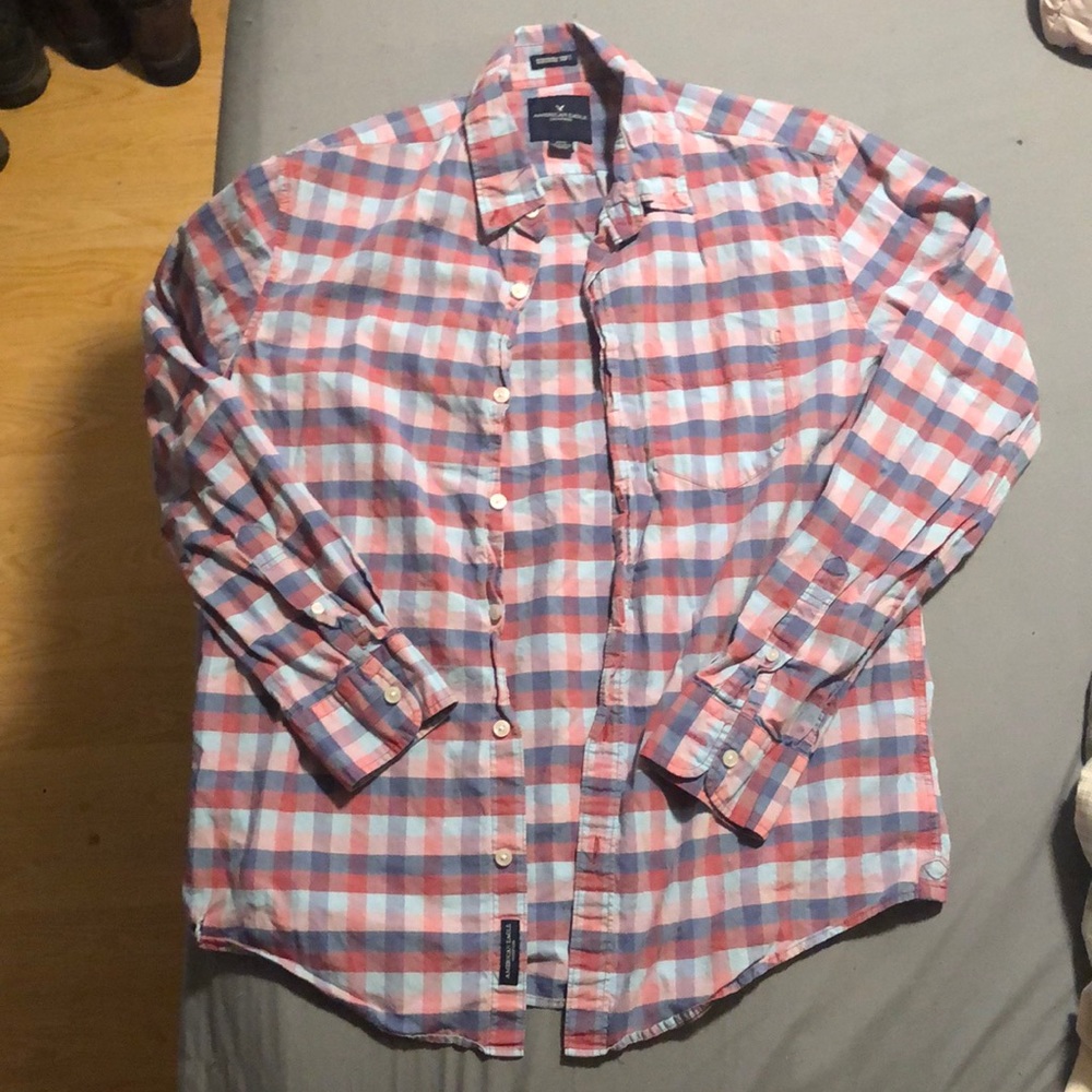 Mens medium button down shirt